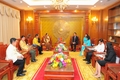 Lãnh đạo tỉnh tiếp xã giao đoàn đại biểu cấp cao tỉnh Ubon Ratchathani