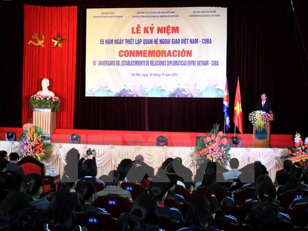 Quang cảnh buổi lễ. (Ảnh: An Đăng/TTXVN)