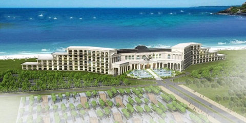 Phối cảnh khách sạn 5 sao FLC Luxury Hotel Quảng Bình.