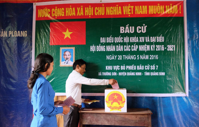 ..và thực hiện bỏ phiếu