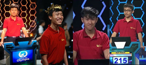  4 thí sinh vào vòng chung kết cuộc thi Đường lên đỉnh Olympia năm thứ 16