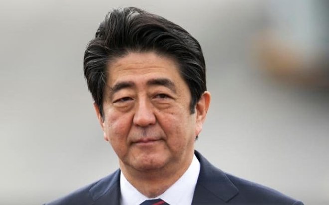 Thủ tướng Nhật Bản Shinzo Abe. (Nguồn: AP)