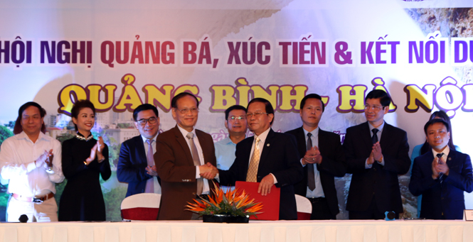 Hội nghị quảng bá, xúc tiến, kết nối du lịch Quảng Bình-Hà Nội.