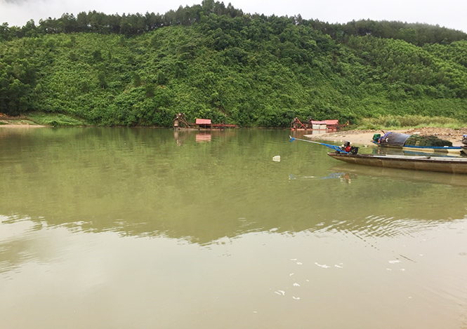 Khu vực bãi Cơm, xã Trường Xuân đã không còn xảy ra hiện tượng khai thác cát, sạn trái phép.