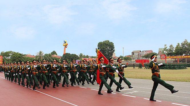 LLVT Quảng Bình ngày càng lớn mạnh.