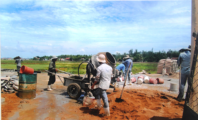 Phong trào XDNTM luôn được các cấp Hội CCB thị xã Ba Đồn tích cực hưởng ứng.