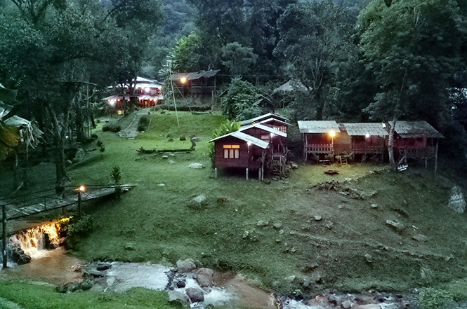 Một góc Ban Pok Homestay, Chiang Mai.