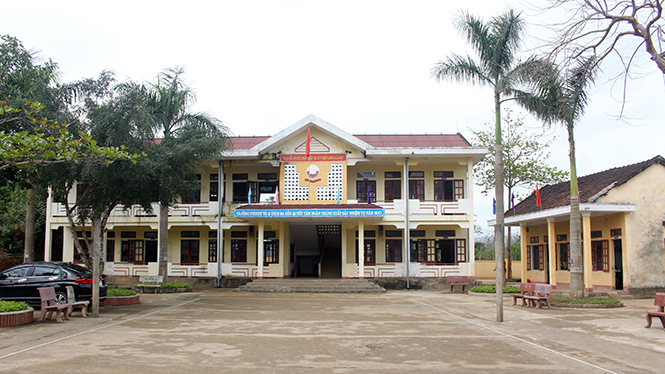Trường PTDTBT TH và THCS Ba Rền.