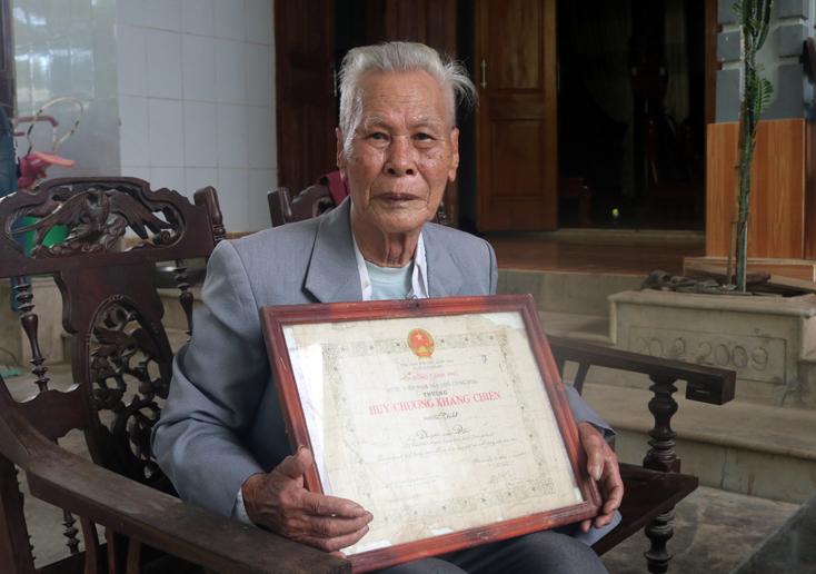 Chân dung cụ Phạm Cao Đào.