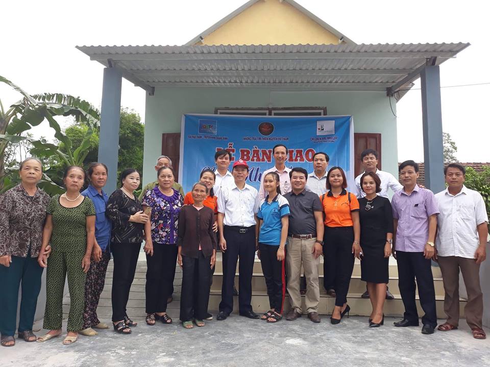 Khánh thành ngôi nhà mơ ước cho em Nguyễn Thị Như Quỳnh tại xã Tiến Hóa (Tuyên Hóa) 