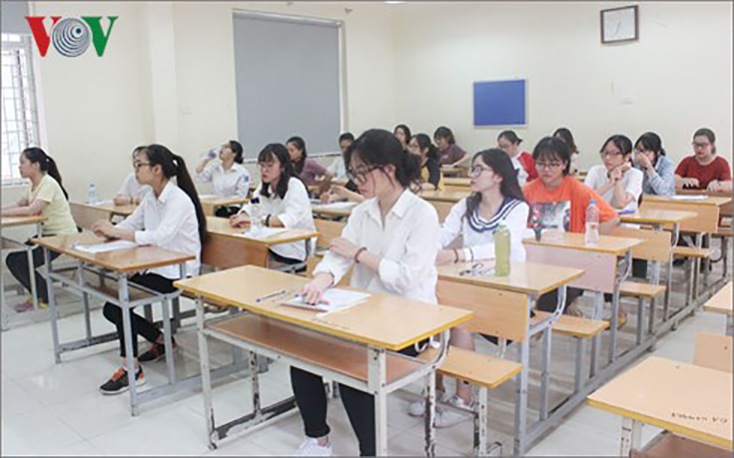 Thí sinh tham dự kỳ thi THPT Quốc gia năm 2018