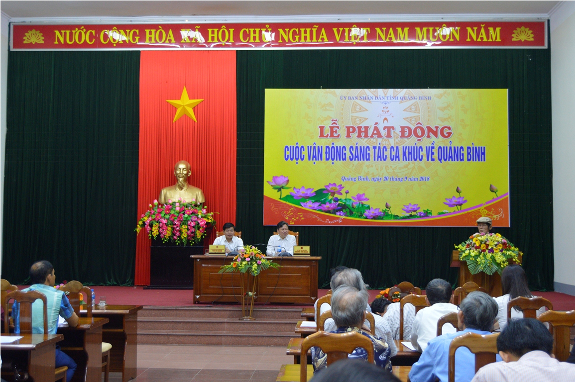 : Toàn cảnh lễ phát động sáng tác ca khúc viết về Quảng Bình