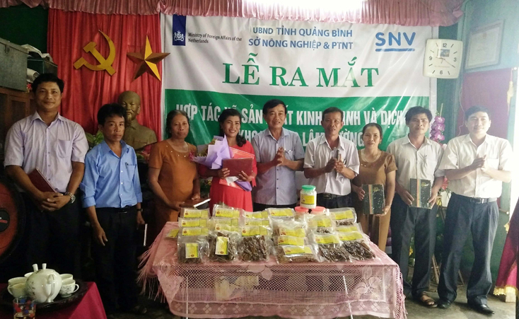 Lễ ra mắt Hợp tác xã SXKD và DV khoai lang Lâm Hường