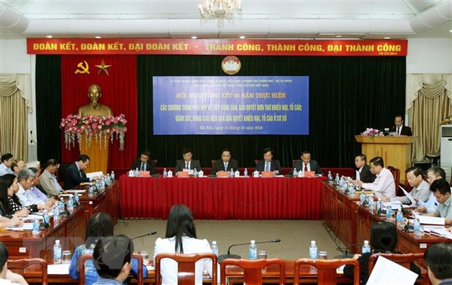 Toàn cảnh hội nghị. (Ảnh: Nguyễn Dân/TTXVN)