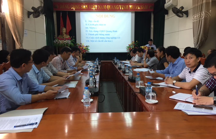 Các học viên tham gia lớp bồi dưỡng.