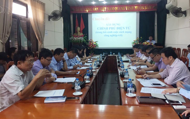 Các học viên tham gia lớp tập huấn.