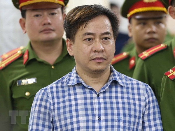 Bị cáo Phan Văn Anh Vũ. (Ảnh: Doãn Tấn/TTXVN)