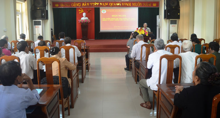 Năm 2018, toàn tỉnh đã thành lập thêm được 20 CLB liên thế hệ tự giúp nhau.