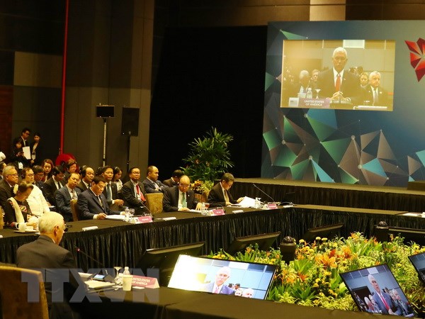 Quang cảnh Hội nghị Cấp cao ASEAN-Mỹ lần thứ 6. (Ảnh: Thống Nhất/TTXVN)