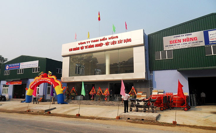 Công ty TNHH Diến Hồng mở rộng mô hình kinh doanh nhằm giải quyết việc làm cho người lao động.