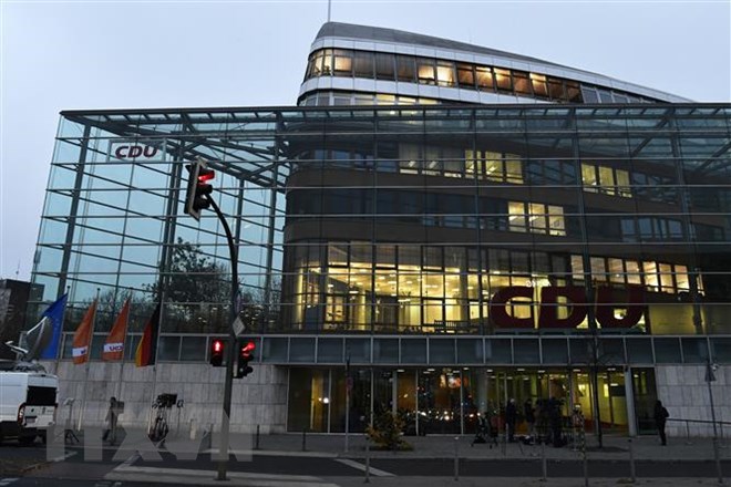 Trụ sở đảng CDU tại Berlin, Đức ngày 4-11-2018. (Nguồn: AFP/ TTXVN)