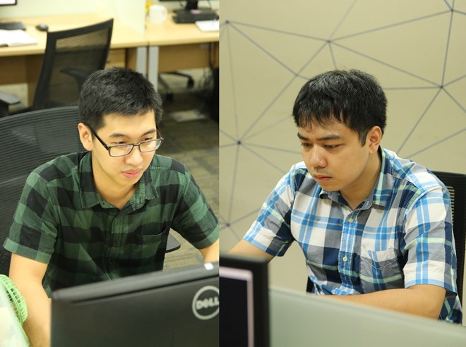 Chân dung Trần Tiến Hùng (Bên trái) và Đỗ Quang Thành (Bên phải) vừa lọt top 100 cao thủ bảo mật của thế giới năm 2018.