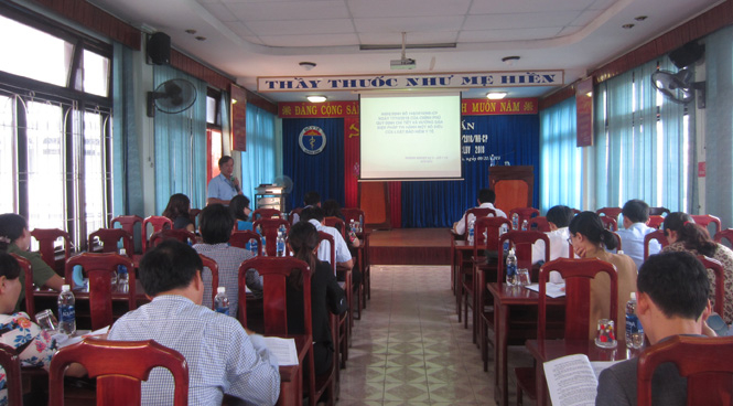 Toàn cảnh lớp tập huấn