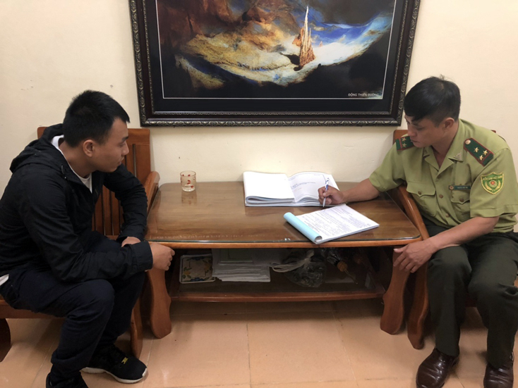 Ông Lưu Xuân Thành bị xử lý vi phạm hành chính tại Hạt Kiểm lâm VQG Phong Nha-Kẻ Bàng