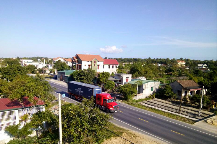 Diện mạo nông thôn mới của xã Gia Ninh đổi thay từng ngày.