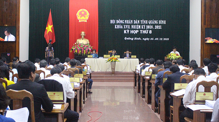 Khai mạc kỳ họp thứ 8, HĐND tỉnh khóa XVII.