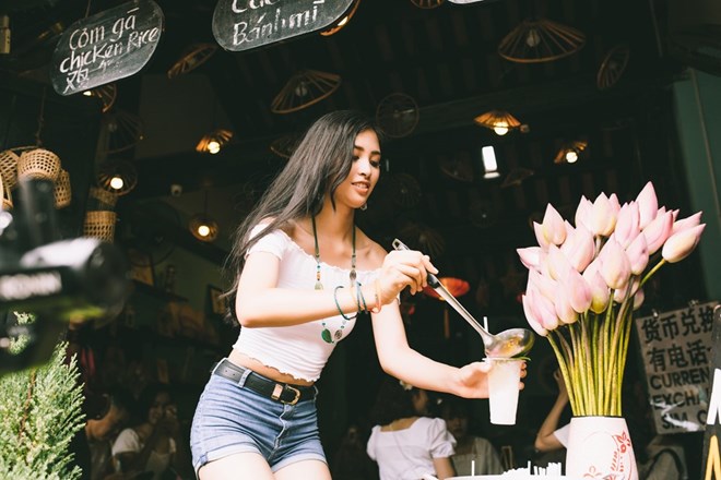 Hoa hậu Tiểu Vy trước ngày lên đường thi Miss World. (Ảnh: BTC)