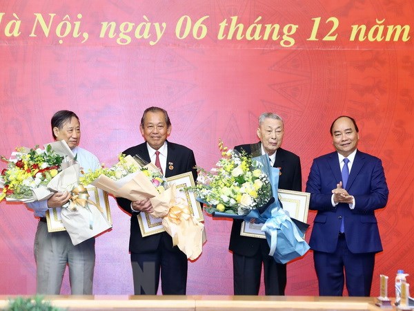 Quang cảnh buổi lễ. (Ảnh: Thống Nhất/TTXVN)