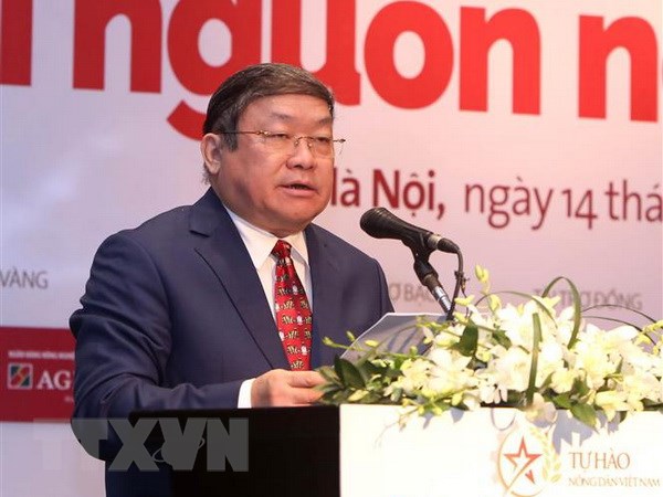 Chủ tịch Trung ương Hội Nông dân Việt Nam Thào Xuân Sùng. (Ảnh: Vũ Sinh/TTXVN)