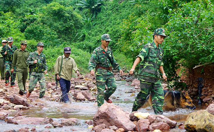 BĐBP tỉnh và nhân dân tham gia bảo vệ chủ quyền lãnh thổ, an ninh biên giới quốc gia.