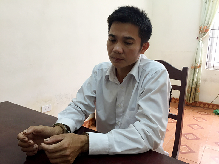 Đối tượng Nguyễn Văn Quang.