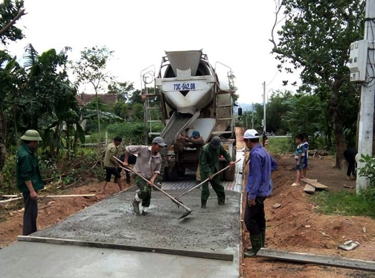 Nông dân- lực lượng nòng cốt trong chung sức xây dựng NTM.