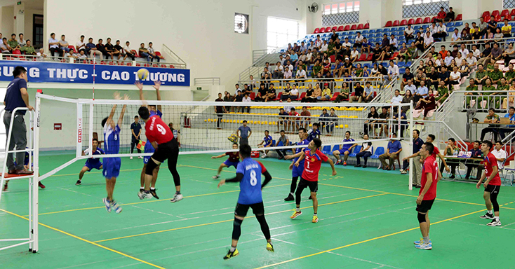 Năm 2018 là một năm thành công vượt bậc của thể thao Công an Quảng Bình.