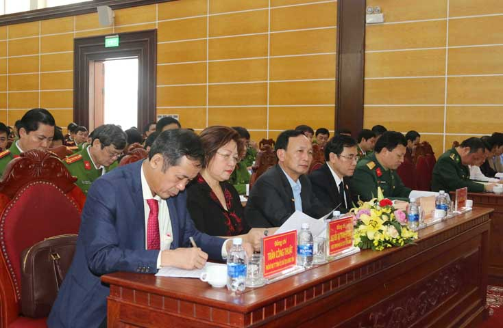 Các đại biểu dự hội nghị