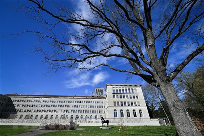 Trụ sở Tổ chức Thương mại thế giới (WTO) tại Geneva, Thụy Sĩ. (Nguồn: AFP/TTXVN)