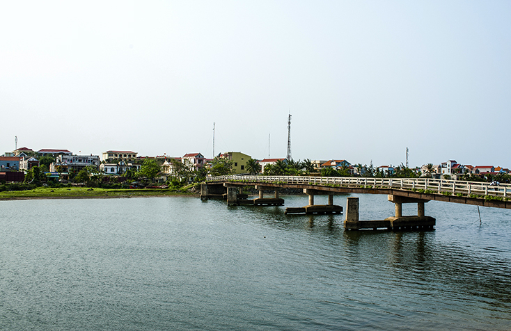 Diện mạo huyện Quảng Ninh đang đổi thay từng ngày.