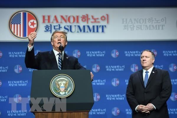 Tổng thống Mỹ Donald Trump. (Ảnh: TTXVN)