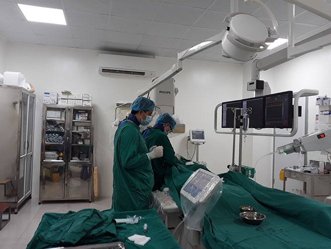 Nhờ được cập nhật các kiến thức mới nên bệnh viện đã triển khai thực hiện thành công nhiều kỹ thuật khó mang lại hiệu quả cao trong công tác điều trị cho người bệnh