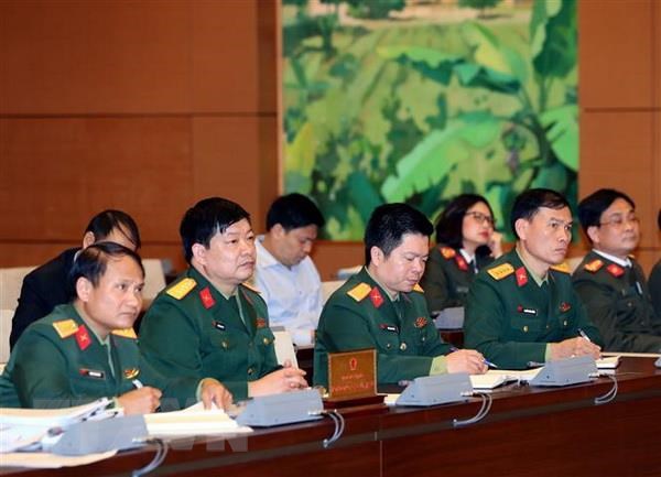 Xay dung luc luong Dan quan tu ve vung manh va rong khap hinh anh 2Các đại biểu dự Phiên họp. (Ảnh: Trọng Đức/TTXVN)