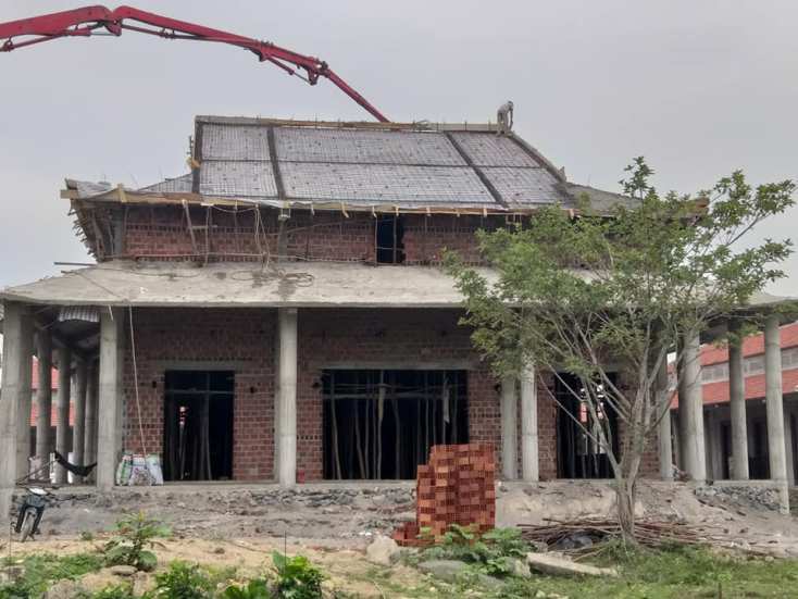 Dự kiến công trình chùa Kim Nại sẽ hoàn thành và đưa vào sử dụng vào cuối năm 2019.