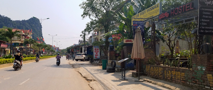 Ngày càng nhiều khách sạn, homestay được mở ra tại khu vực Phong Nha, xã Sơn Trạch, huyện Bố Trạch.