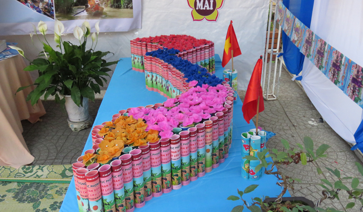 Một góc trưng bày sách