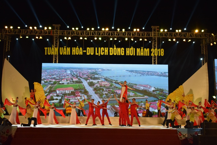 Chương trình nghệ thuật “Đồng Hới-Hoa hồng và biển” sẽ là điểm nhấn trong Tuần VH-DL năm nay.