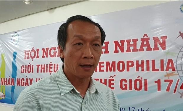   Tiến sỹ Bạch Quốc Khánh, Viện trưởng Viện Huyết học - Truyền máu Trung ương. (Ảnh: PV/Vietnam+)