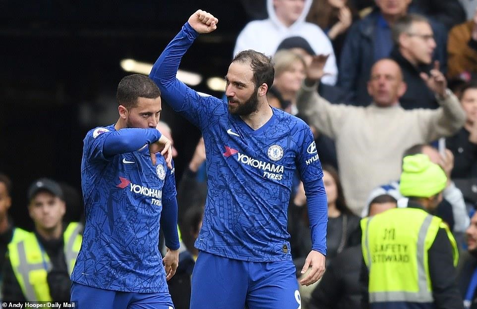  Chelsea giành vé dự Champions League.