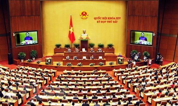 2.290 kien nghi cua cu tri duoc giai quyet, tra loi theo quy trinh hinh anh 3Chủ tịch Quốc hội Nguyễn Thị Kim Ngân đọc diễn văn khai mạc. (Ảnh: Nguyễn Dân/TTXVN)